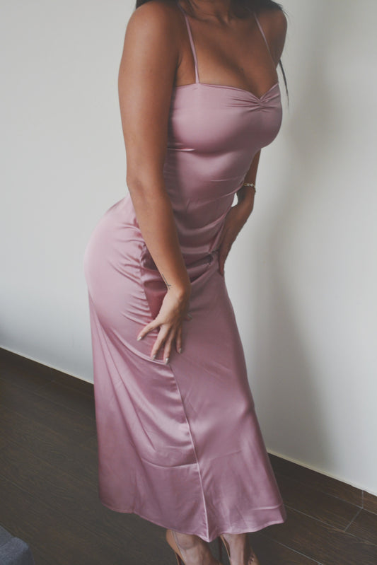 The Sabirah Maxi in blush